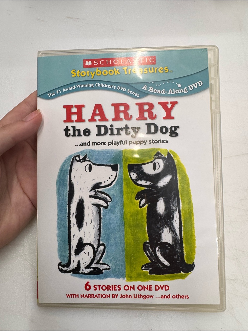 Scholastics Storybook Read Along DVD Harry the Dirty Dog & More Playful Stories